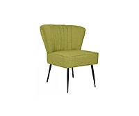 Berlin Green Vintage Club Chair Hire – Upholstered Seat 80 cm High