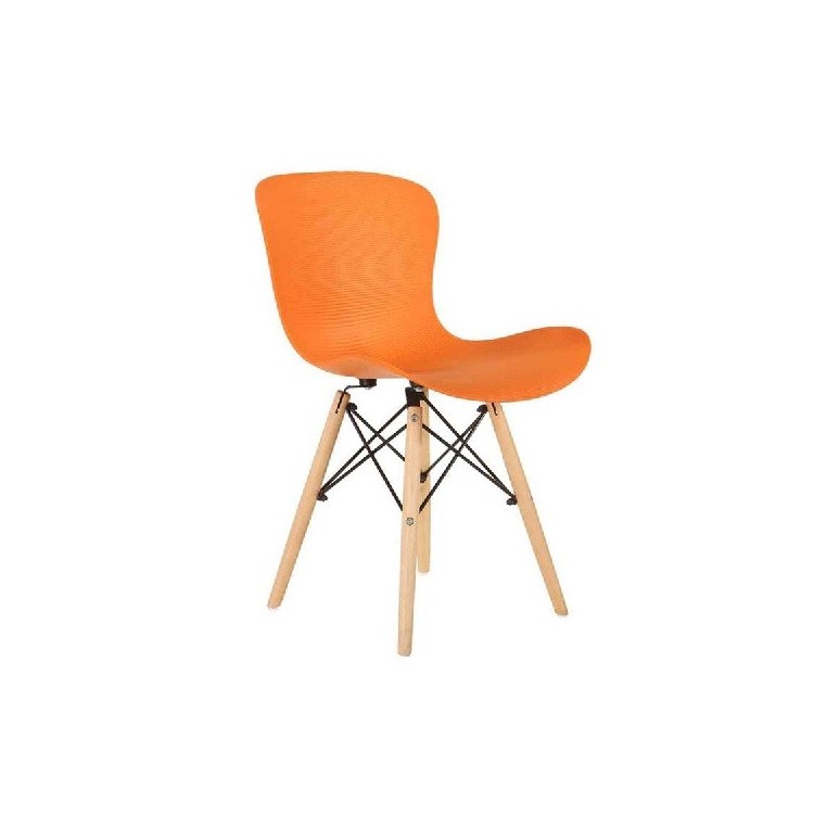 Berlin Orange Retro Industrial Chair Hire – 82 cm High