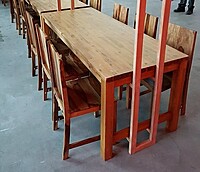 Berlin Solid Wood Chair Hire – Natural Beech Wood Seat 88 cm