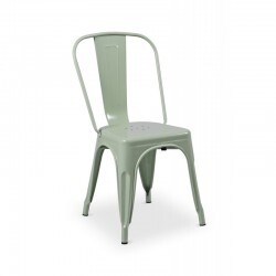 Berlin Green Tolix Chair Hire – Industrial Metal Seat 84 cm High