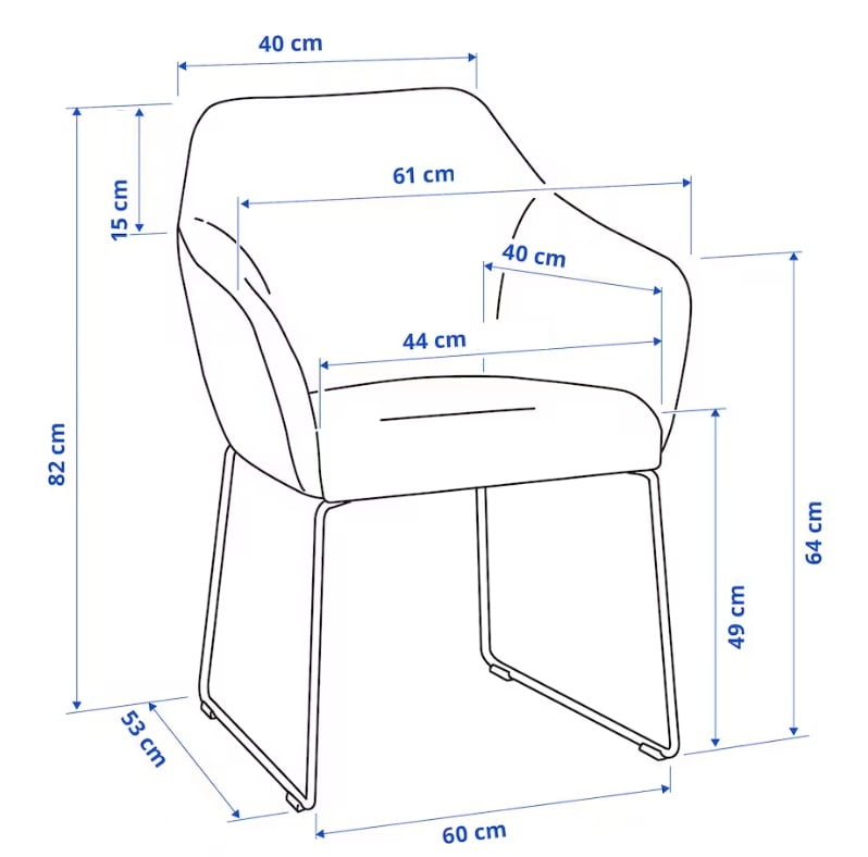 Berlin Beige Lounge Chair Hire – 82 cm Seat Height, 60 × 56 cm Seating, Tested up to 100 kg