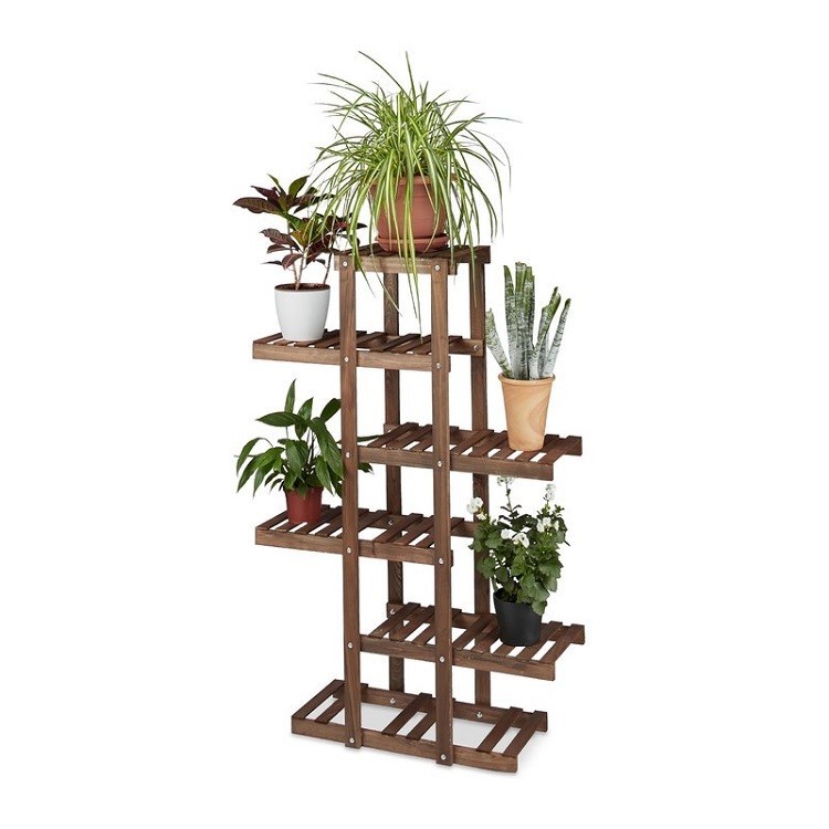 Rent a Wooden Flower Shelf in Berlin