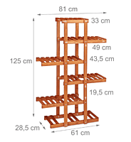 Rent a Wooden Decorative Shelf in Berlin
