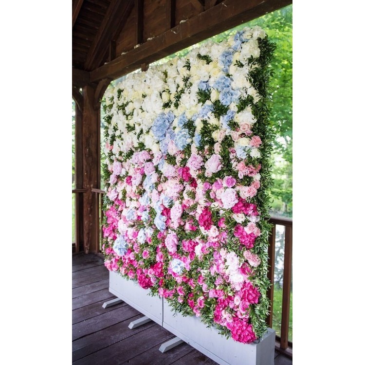 Rent a Flower Wall in Berlin (Silk Blossom Decorative Hedge) Rent a Flower Wall in Berlin (Silk Blossom Decorative Hedge)