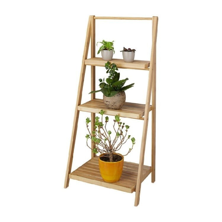 Rent a Wooden Display Shelf in Berlin
