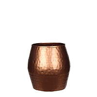 Rent a Modern Metal Planter in Berlin (Ø 17 cm)