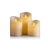 Rent Multicolor LED Pillar Candles in Berlin (10 cm / 12.5 cm / 15 cm)