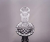 Rent a Crystal Candle Holder in Berlin (Approx. 10 cm Glass Pedestal)