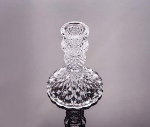 Rent a Crystal Candle Holder in Berlin (Approx. 10 cm Glass Pedestal) Rent a Crystal Candle Holder in Berlin (Approx. 10 cm Glass Pedestal)