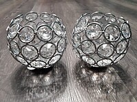 Rent a Crystal Tealight Candle Holder in Berlin (Approx. 10 cm)