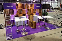 Rent a Flamed-Wood Decorative Crate in Berlin (30 × 40 × 50 cm)