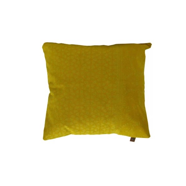 Yellow Cotton‑Polyester Cushion Rental Berlin – 45 × 45 cm Vibrant Decorative Pillow
