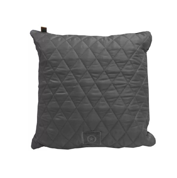 Grey Polyester Cushion Rental Berlin – 45 × 45 cm Elegant Event Pillow