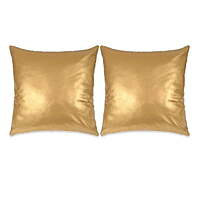 Gold Cushion Rental Berlin – 60 × 60 cm Metallic Lounge Pillow