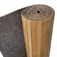 Bamboo Partition Screen Rental Berlin – Natural Room Divider 1.95 m × 2.50 m