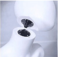 Full-Size White Display Mannequin Rental Berlin – 175 cm, 360° Swivel Arms & Head