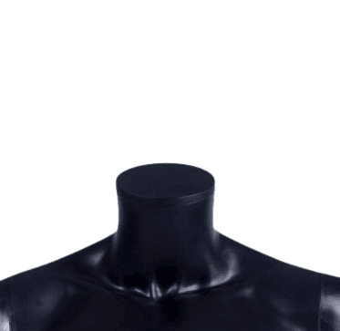 Black Full-Size Display Mannequin Rental Berlin – 185 cm, 360° Poseable Head & Arms