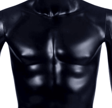 Black Full-Size Display Mannequin Rental Berlin – 185 cm, 360° Poseable Head & Arms