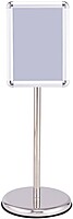 Adjustable Info Display Stand Rental Berlin – A4/A3 Rotating Poster Display