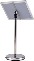Adjustable Info Display Stand Rental Berlin – A4/A3 Rotating Poster Display