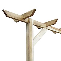 Rent a Pinewood Arch in Berlin (Rot‑Resistant)