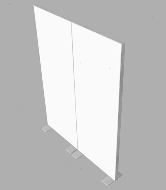 Rent a Slim 250 cm Room Divider in Berlin – Partition Wall Hire Rent a Slim 250 cm Room Divider in Berlin – Partition Wall Hire