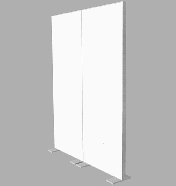 Rent a Slim 250 cm Room Divider in Berlin – Partition Wall Hire Rent a Slim 250 cm Room Divider in Berlin – Partition Wall Hire