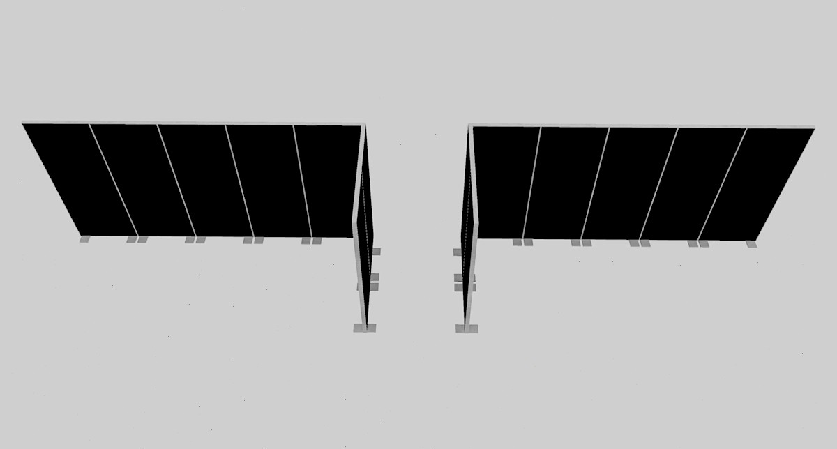 Rent a Tall Aluminium Room Divider in Berlin – Partition Wall Hire Rent a Tall Aluminium Room Divider in Berlin – Partition Wall Hire
