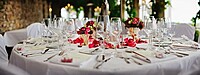Rent Round Tablecloths in Berlin – Banquet Linen Hire