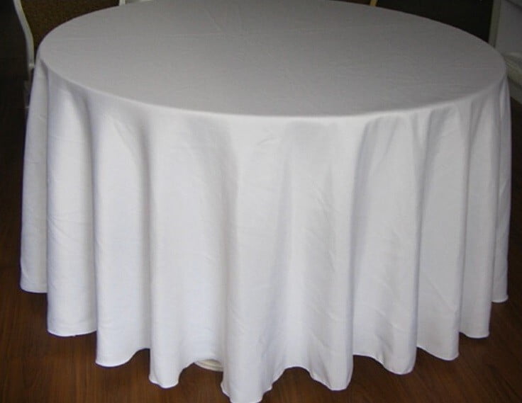 Rent Round Tablecloths in Berlin – Banquet Linen Hire