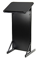Rent a Black Speaker Lectern in Berlin – Classic Stage Podium Hire