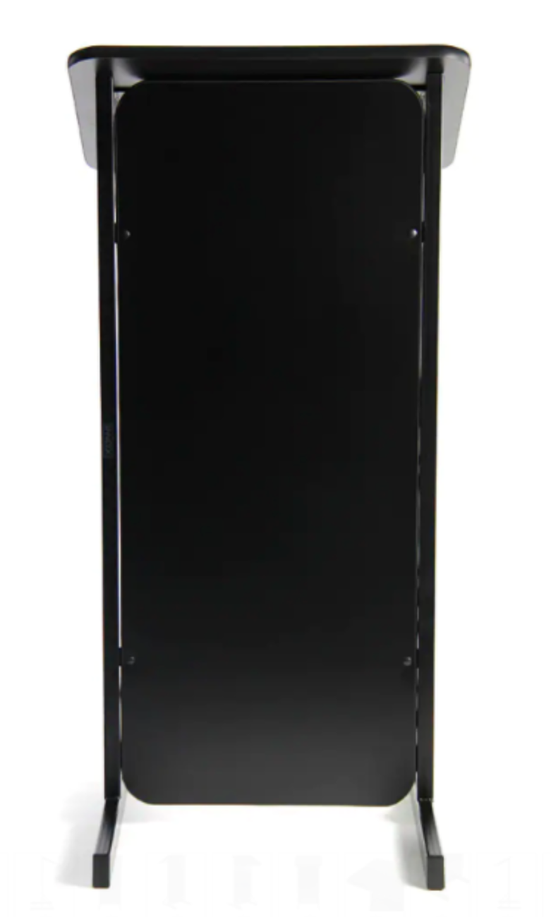 Rent a Black Speaker Lectern in Berlin – Classic Stage Podium Hire