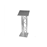 Rent a Truss Lectern on Stage in Berlin – Elevated Speaker Podium Hire