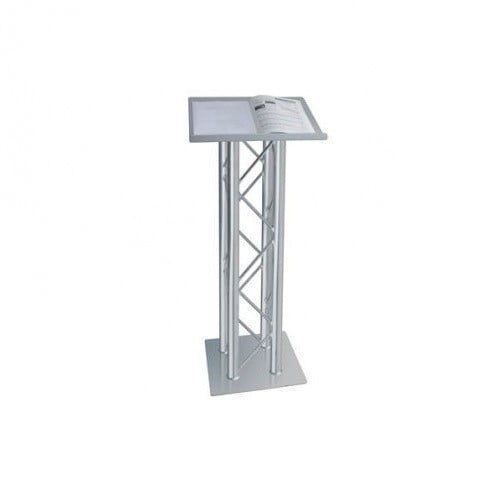 Rent a Truss Lectern on Stage in Berlin – Elevated Speaker Podium Hire Rent a Truss Lectern on Stage in Berlin – Elevated Speaker Podium Hire