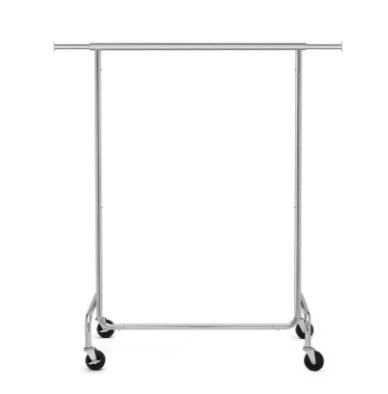 Rent a Chrome Garment Rack in Berlin – Adjustable Clothes Rail Hire
