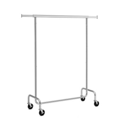 Rent a Chrome Garment Rack in Berlin – Adjustable Clothes Rail Hire