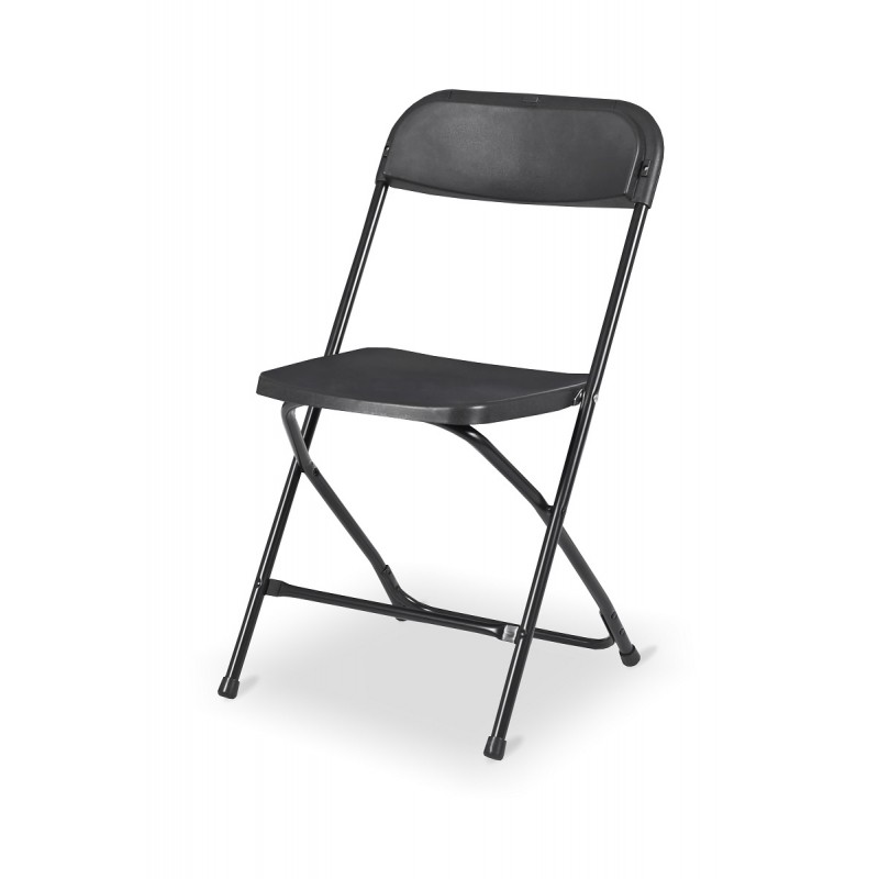 Folding Chair Hire Berlin – Black Stackable Event Chair