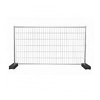 Construction Fence Hire Berlin – Outdoor Bauzaun Panel 200×345 cm