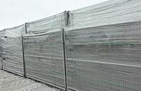 Construction Fence Hire Berlin – Outdoor Bauzaun Panel 200×345 cm