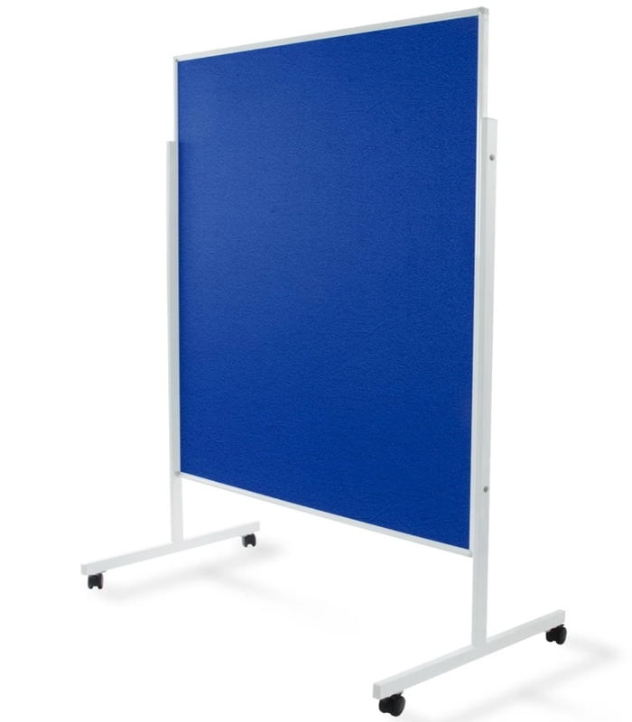 Moderation Board Hire Berlin – Double‑sided Felt Pinboard with Metal Frame