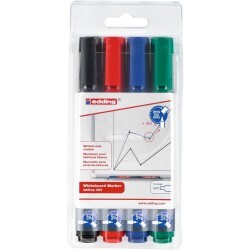 Whiteboard Marker Hire Berlin – Pack of Black, Red, Green & Blue Pens