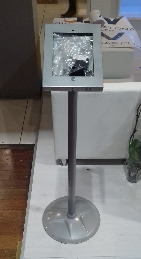 iPad Stand Rental Berlin – Tablet Floor Stand for Event & Exhibition Use iPad Stand Rental Berlin – Tablet Floor Stand for Event & Exhibition Use