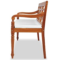 Classic Timber Bench Rental Berlin – Wooden Bench 1.50 m Wide