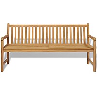 Teak Garden Bench Rental Berlin – Classic Outdoor Bench 1.80 m Wide
