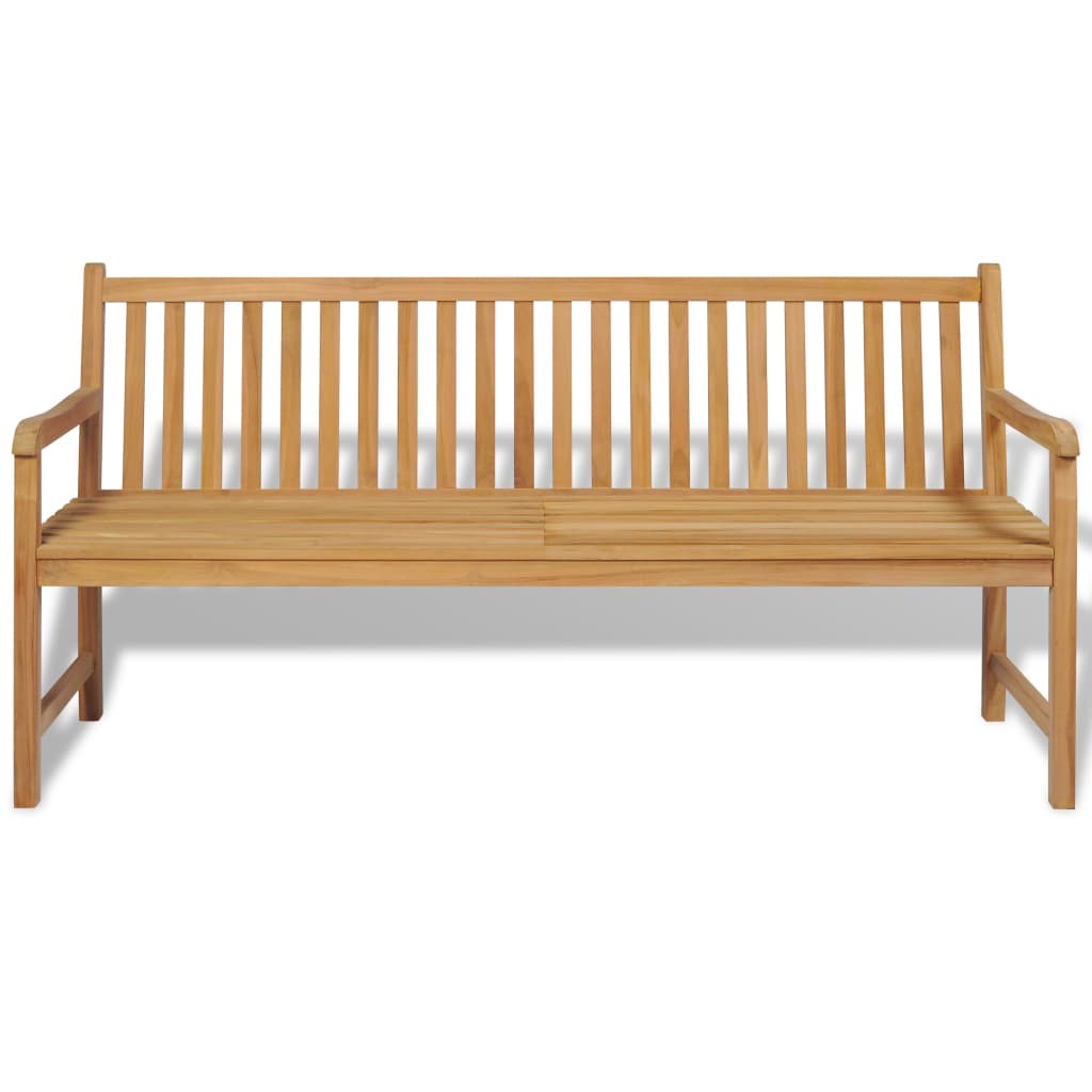Teak Garden Bench Rental Berlin – Classic Outdoor Bench 1.80 m Wide