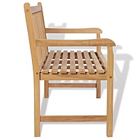 Teak Garden Bench Rental Berlin – Classic Outdoor Bench 1.80 m Wide