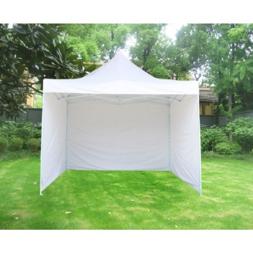 3×3 m Closed Canopy Hire Berlin – White Folding Tent
