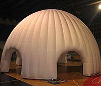 Hire an 8×8 m Inflatable Pavilion in Berlin
