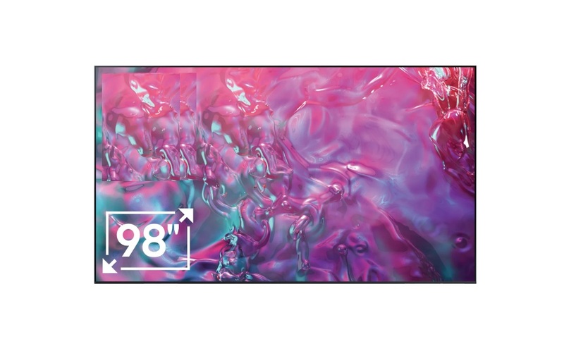 98″ TV Monitor Hire Berlin – 249 cm UHD Display for Hybrid & Corporate Events