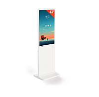 Interactive Touchscreen Kiosk White Hire in Berlin – Digital Freestanding Display (Black) Interactive Touchscreen Kiosk White Hire in Berlin – Digital Freestanding Display (Black)